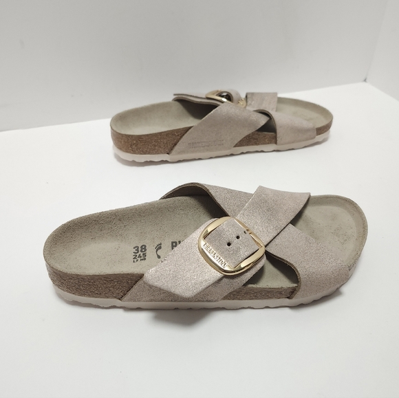 Birkenstock Siena Big Buckle Womens Sandals Size 7 EU 38 - Picture 3 of 8
